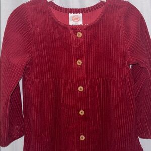 Wonder Nation Burgundy Corduroy Dress